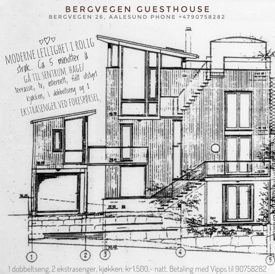 Bergvegen Guesthouse AÅlesund Exterior foto